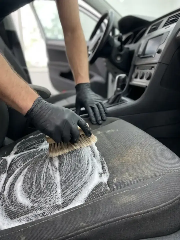 Seat and upholstery cleaning add-on