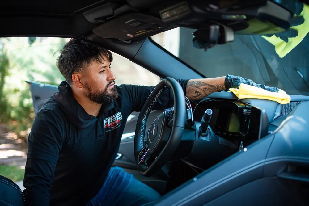 Full interior and exterior car detail by Forge Auto Studio in Denver
